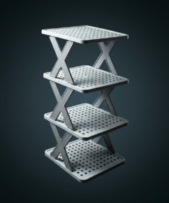 Multipurpose Foldable Rack – 4 Tier