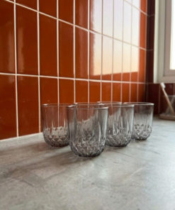 Diamond Glass Set – 6 Piece